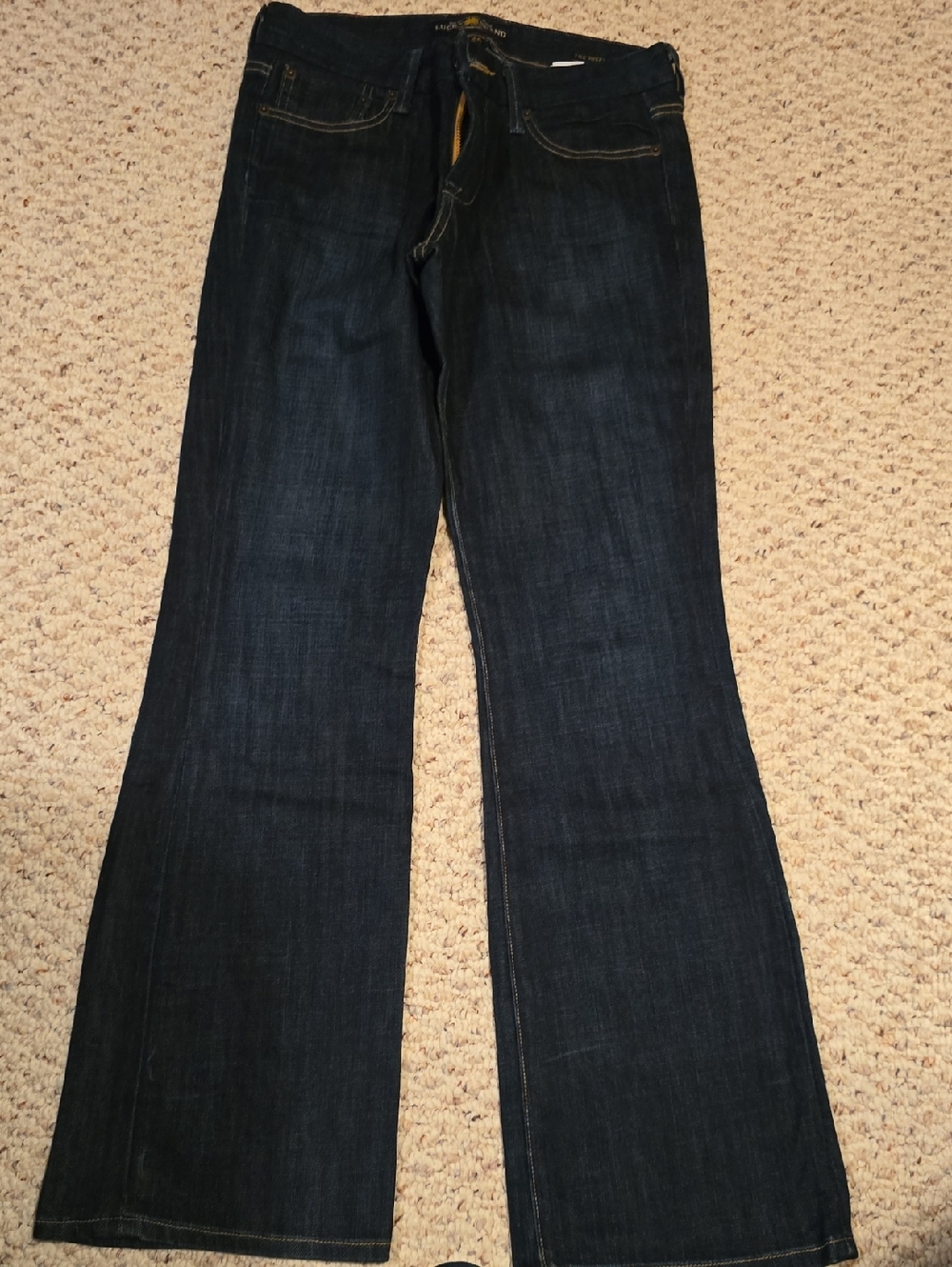 Lucky Brand Dark Blue Flare Jeans